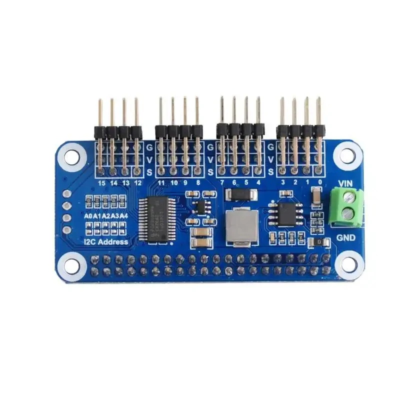 16 Channel PWM Servo Motor Dri - огляд і ціна Pi Zero