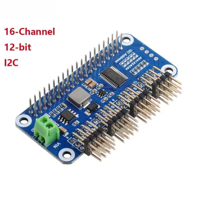 16 Channel PWM Servo Motor Dri - огляд і ціна Pi Zero