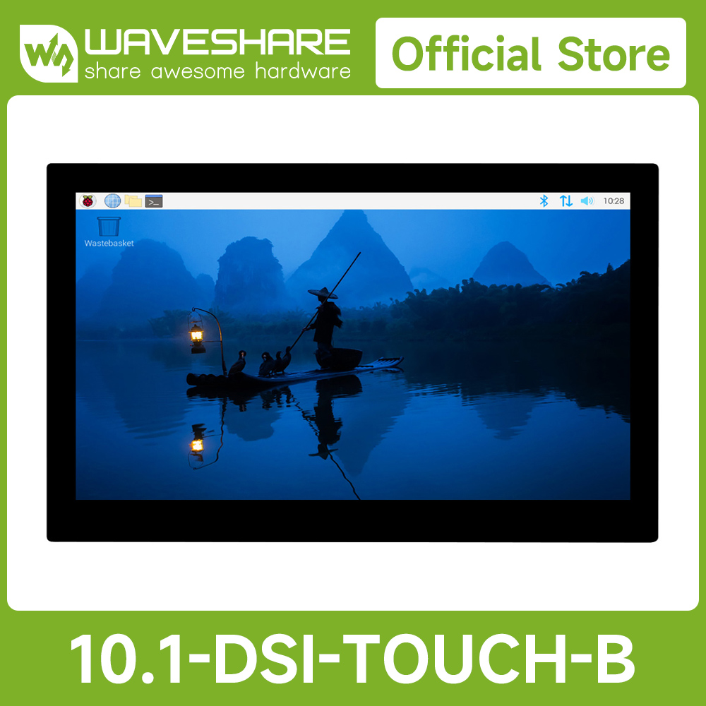 10.1inch DSI Capacitive Touch  - огляд і ціна Pi Display