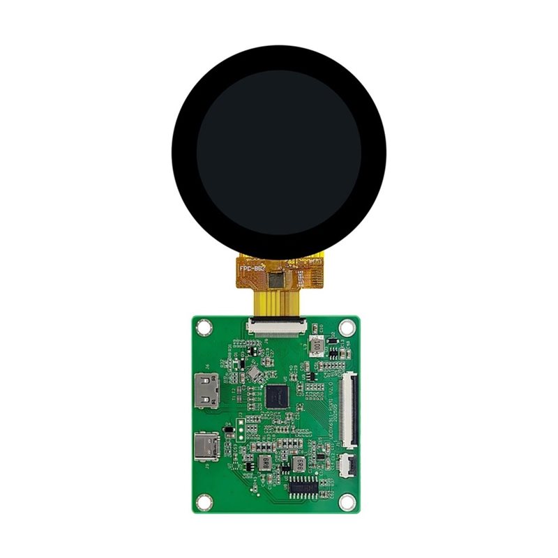 A52T DSI TFT LCD Round Display - огляд і ціна Pi Display
