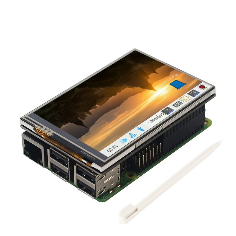 Raspberry Pi  3.5 inch Touch S - огляд і ціна Pi 4 Case