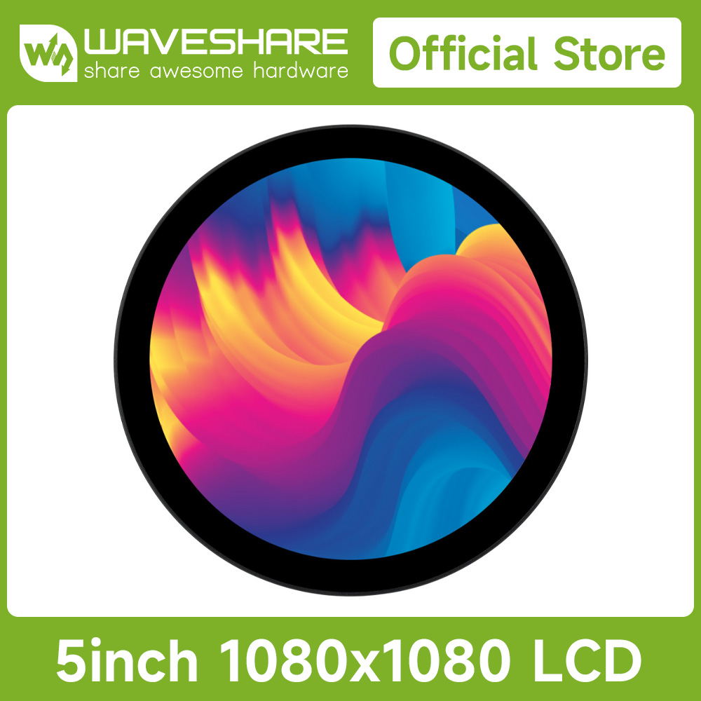 Waveshare 1080 × 1080 5inch HD - огляд і ціна Pi Display