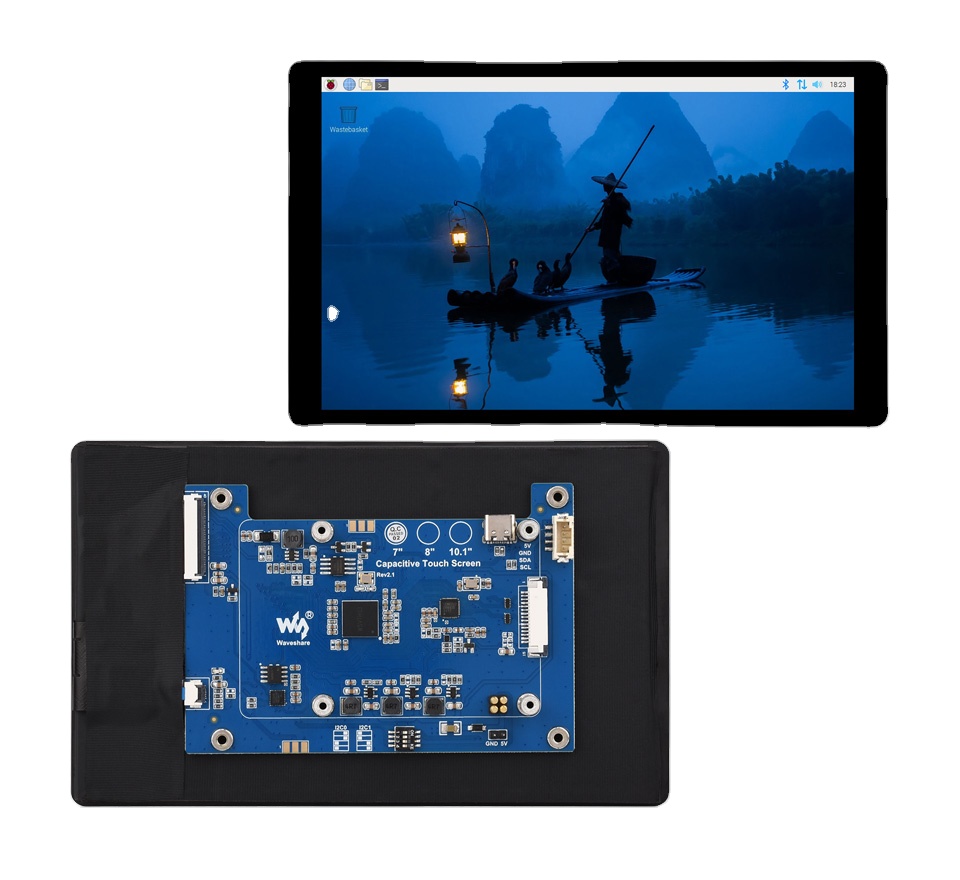 7inch DSI LCD (E) Waveshare Ca - огляд і ціна Pi Display