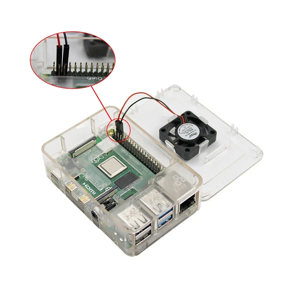 Raspberry Pi 4 8G 4G 2G Starte - огляд і ціна Pi 4 Case