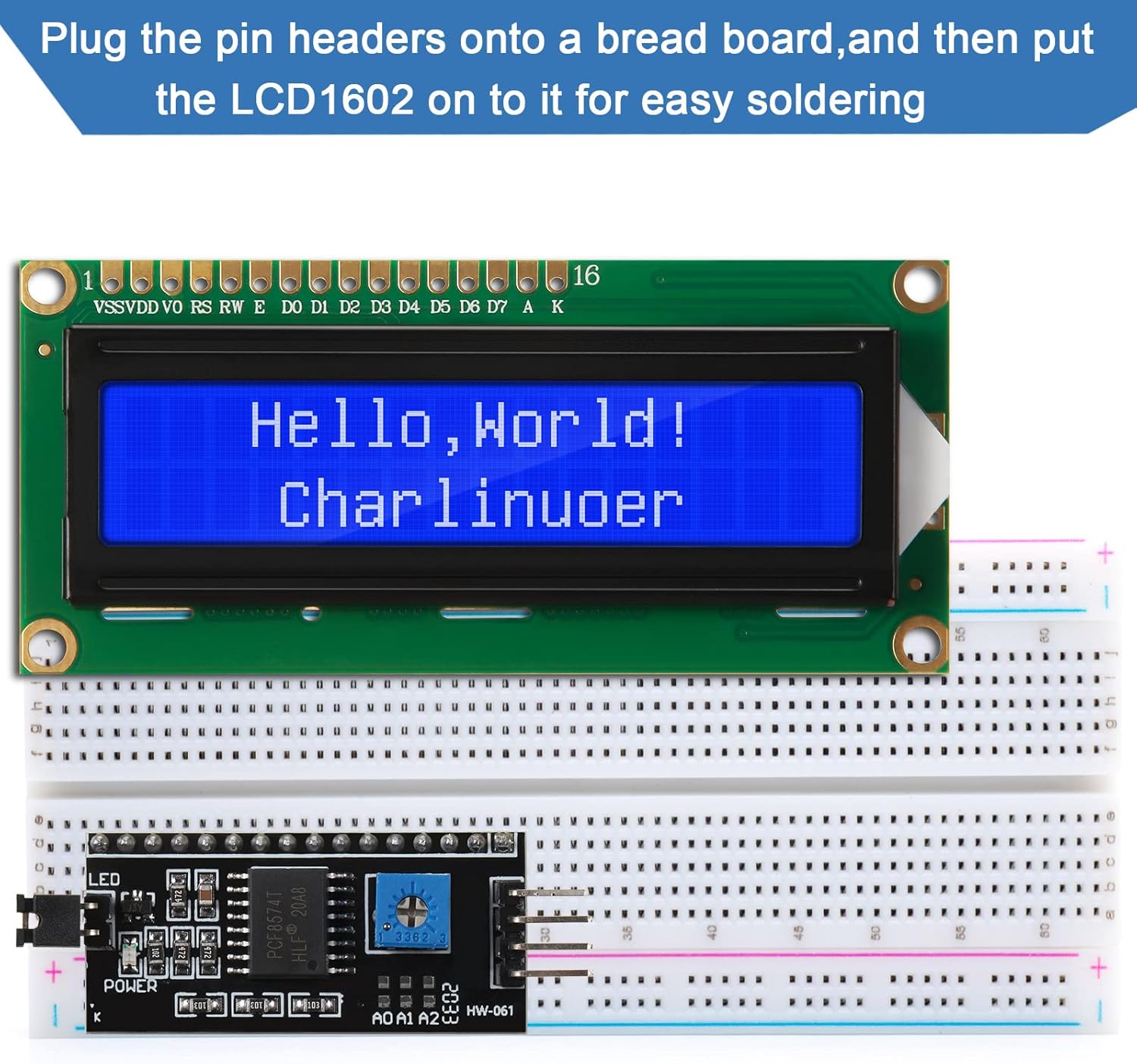 1Set 1602 LCD 20*4 Blue Screen - огляд і ціна Raspberry Pi 4