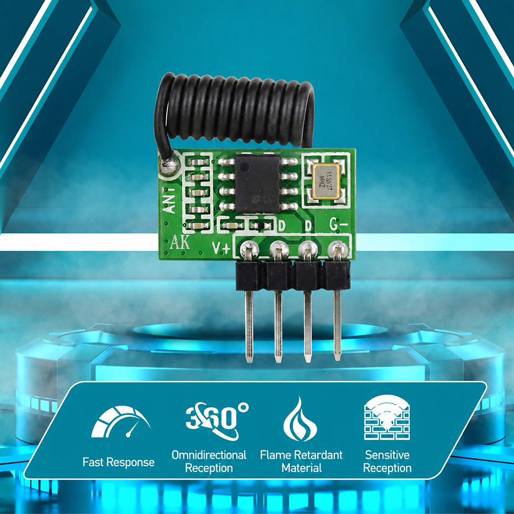 315MHz/433MHz Superheterodyne  - огляд і ціна Arduino Kit