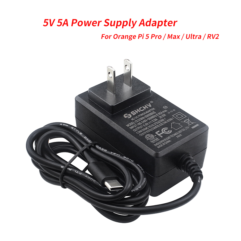5V 5A Power Supply Adapter Typ - огляд і ціна Pi Power Supply