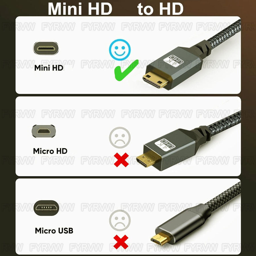 4K HDTV to Mini HDMI-compatibl - огляд і ціна Pi Camera Cable