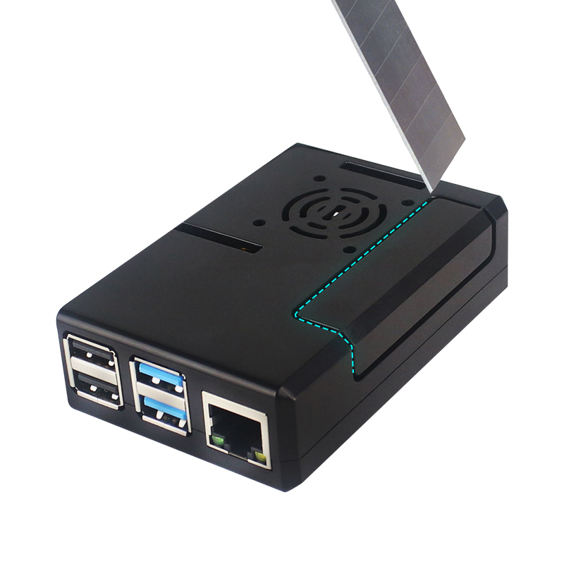 Raspberry Pi ABS Case Black Pl - огляд і ціна Pi Cooler