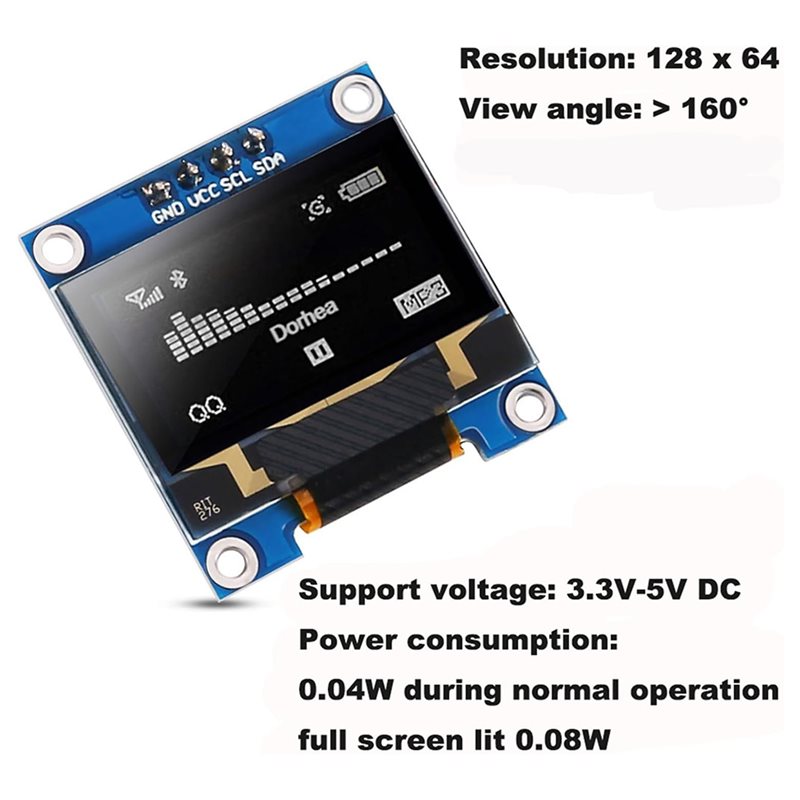 A37T-4Pcs 0.96 Inch OLED Displ - огляд і ціна Pi Display
