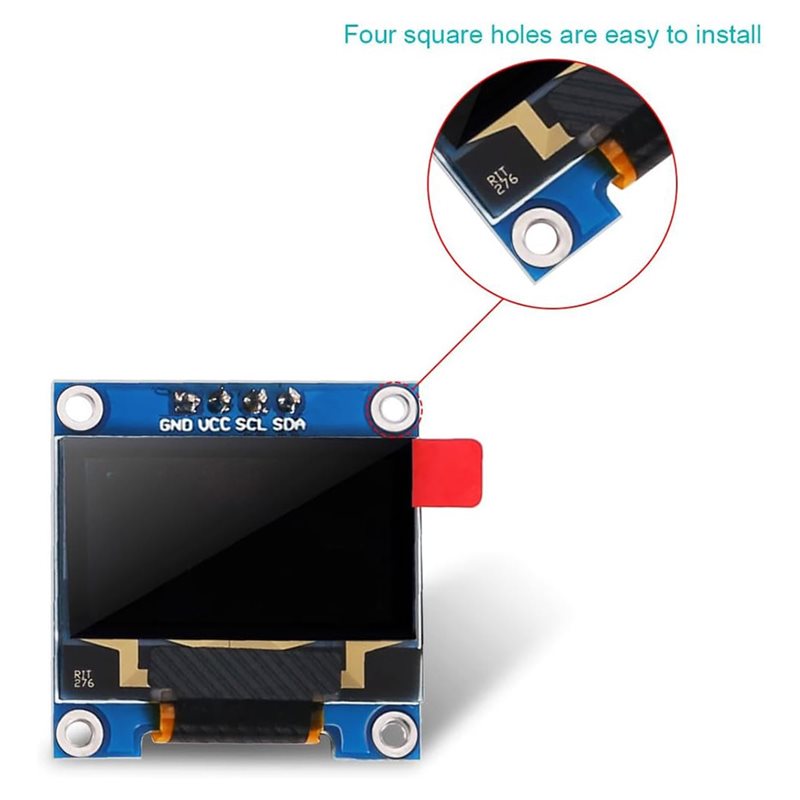 A37T-4Pcs 0.96 Inch OLED Displ - огляд і ціна Pi Display