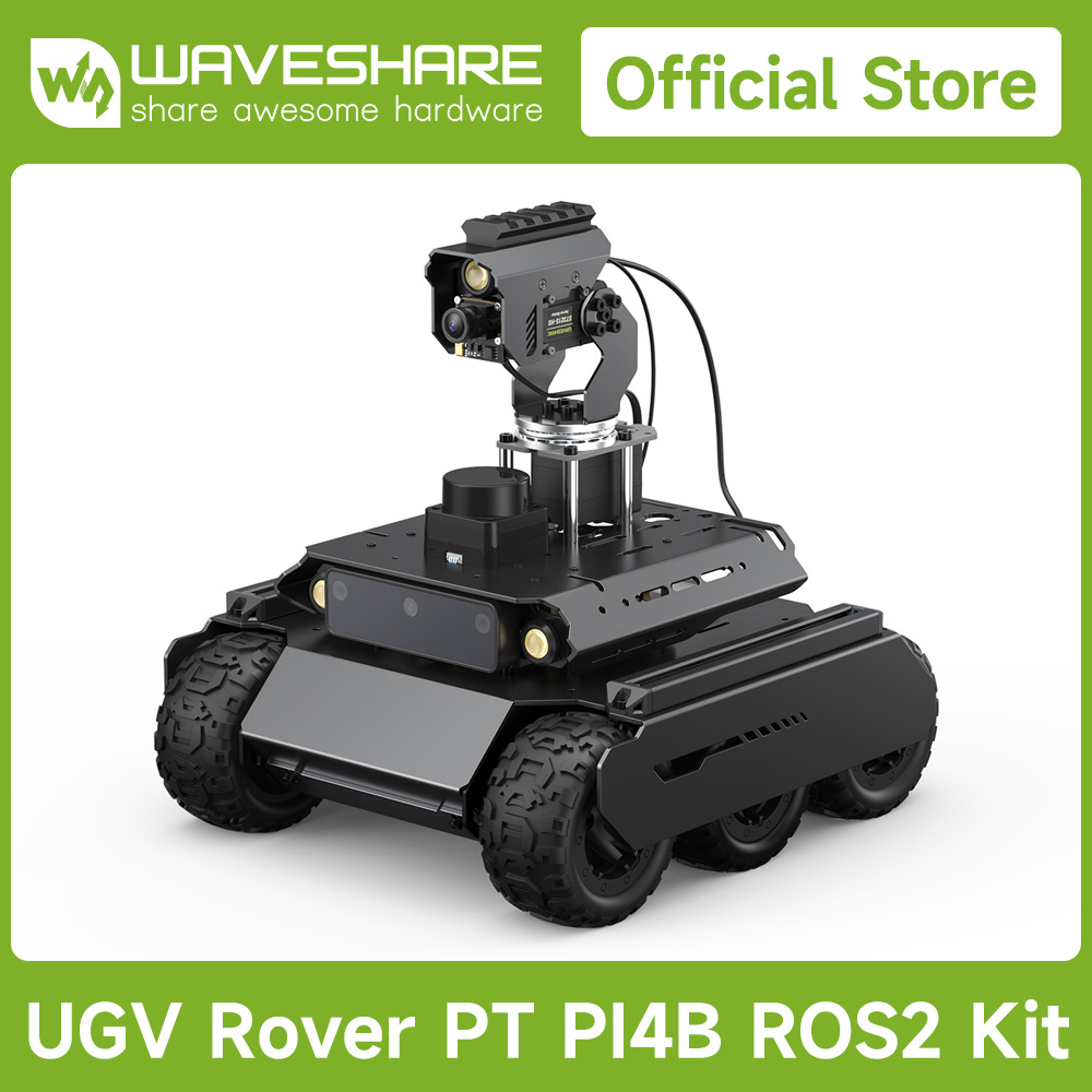 Waveshare Rover ROS 2 Open-sou - огляд і ціна Raspberry Pi 5