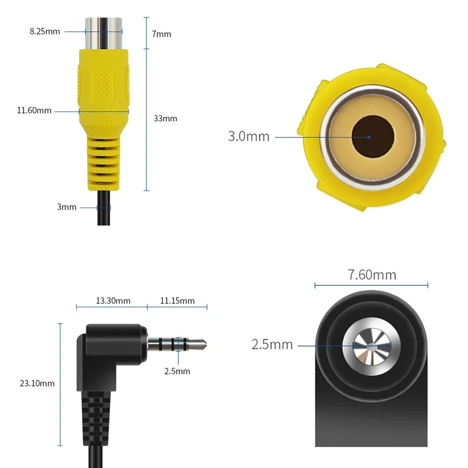AV in Video Cable Adapter 2.5m - огляд і ціна Pi Camera Cable