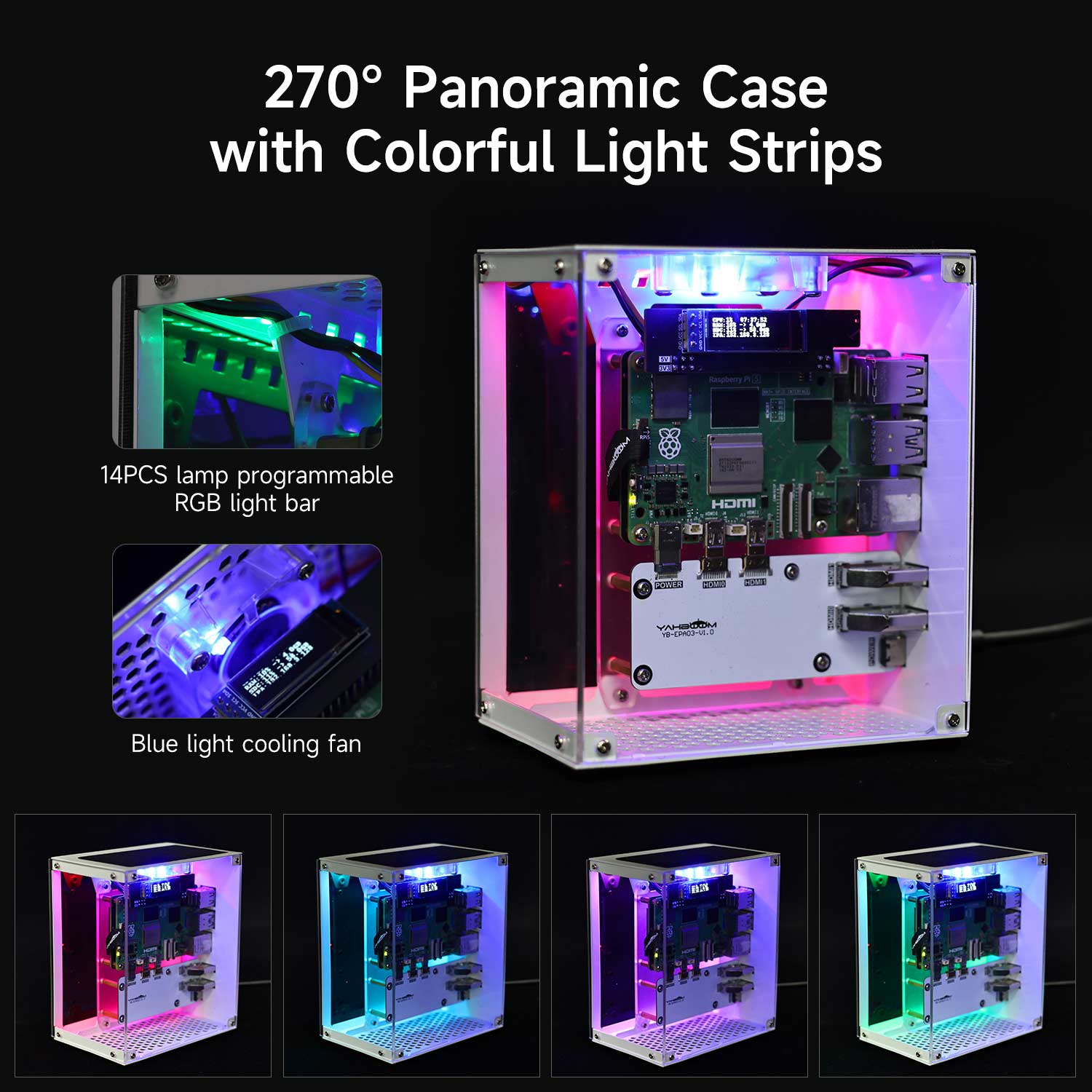 Raspberry Pi 5 Case Protective - огляд і ціна Pi 5 Case