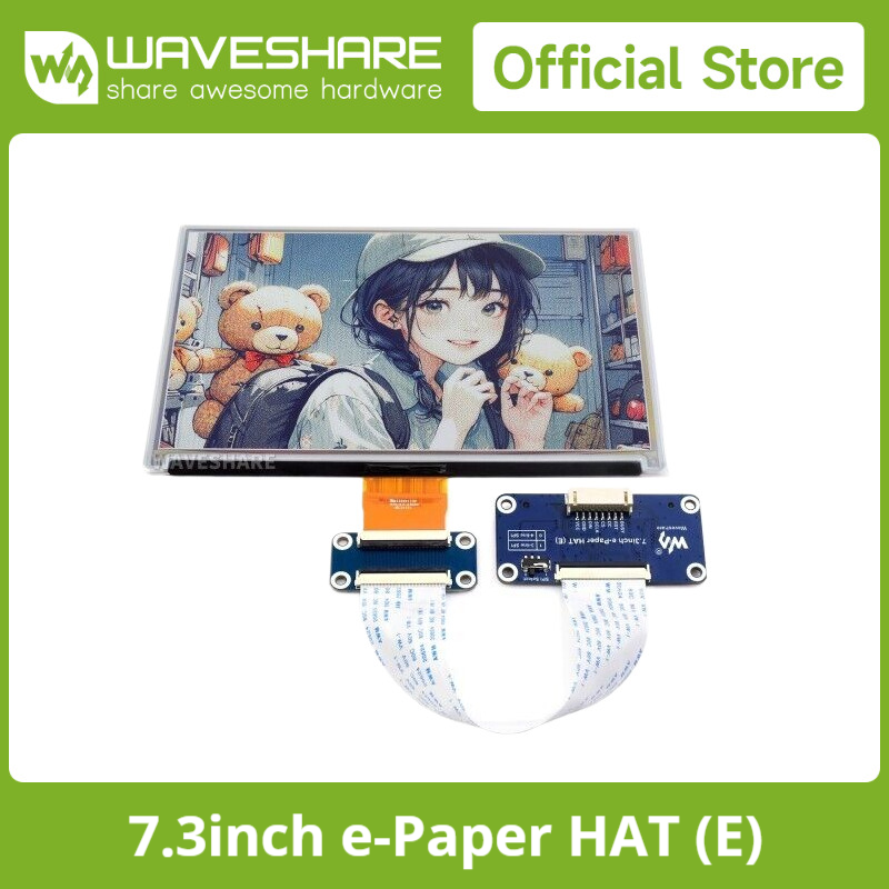 Waveshare 7.3inch 6-Color E-Pa - огляд і ціна Raspberry Pi