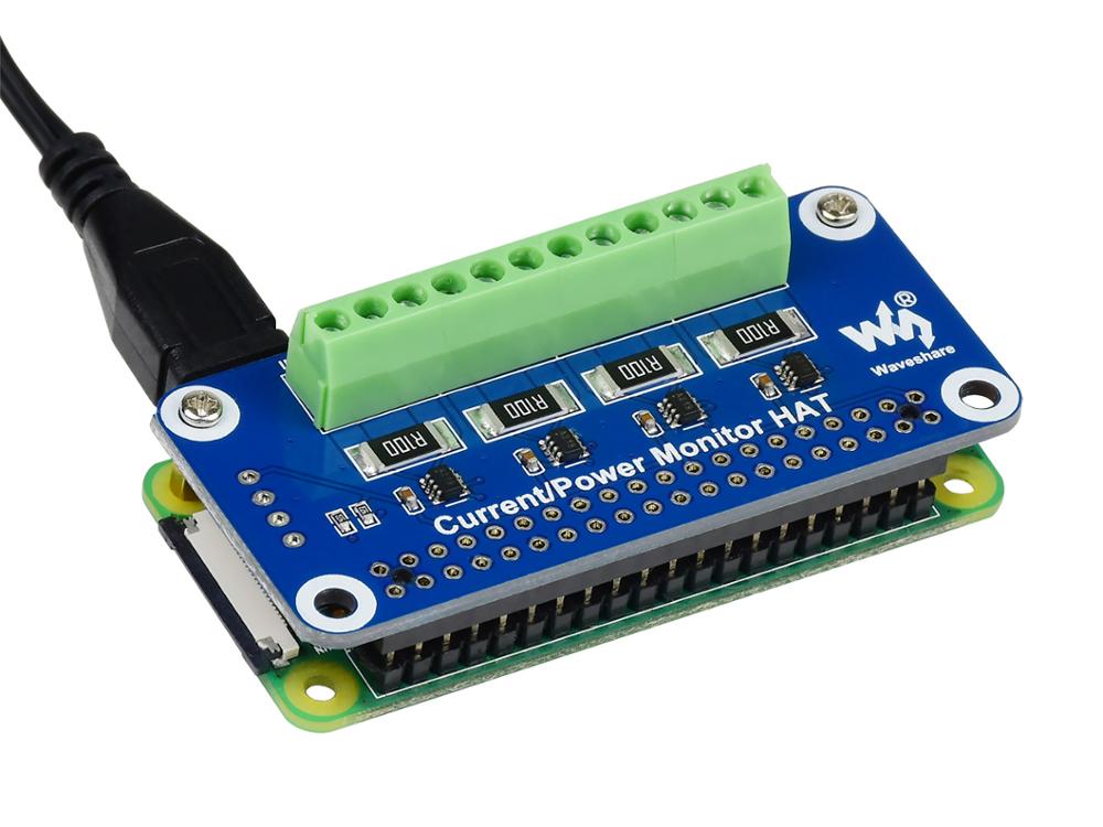 Waveshare 4-ch Current/Voltage - огляд і ціна Raspberry Pi 4