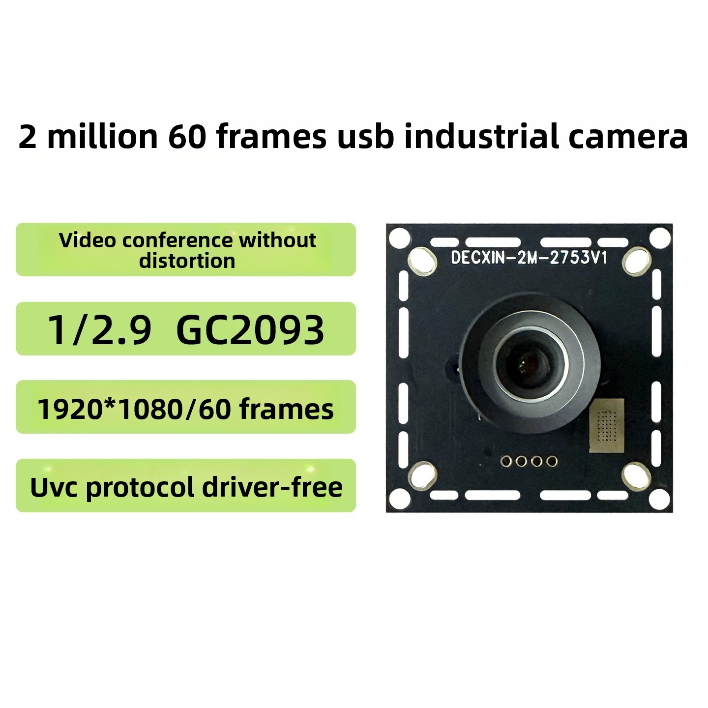 GC2093 Module 2MP USB Camera 6 - огляд і ціна Pi Camera Module